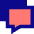 Chat Message Stack Icon from Sharp Pop Set