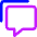 Chat Message Stack Icon from Core Neon Set