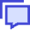 Chat Message Stack Icon from Sharp Duo Set