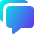 Chat Message Stack Icon from Core Gradient Set
