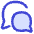 Chat Two Bubbles Oval icon - Free transparent PNG, SVG. No sign up needed.