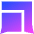 Chat Two Bubbles Square 2 Icon from Sharp Gradient Set