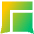 Chat Two Bubbles Square Icon from Sharp Gradient Set