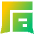 Chat Two Bubbles Square Text 1 Icon from Sharp Gradient Set
