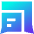 Chat Two Bubbles Square Text 2 Icon from Sharp Gradient Set