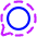Disappearing Message Icon from Plump Neon Set
