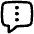 Ellipsis Vertical Bubble Icon from Flex Line Set