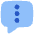Ellipsis Vertical Bubble Icon from Flex Flat Set