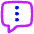 Ellipsis Vertical Bubble Icon from Flex Neon Set