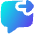 Next Text Icon from Flex Gradient Set