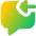 Previous Text Icon from Flex Gradient Set