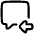 Previous Text Icon from Plump Line Set