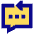Reply To Message Typing Icon from Sharp Pop Set