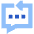 Reply To Message Typing Icon from Sharp Flat Set