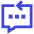 Reply To Message Typing Icon from Sharp Duo Set