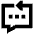 Reply To Message Typing Icon from Sharp Remix Set