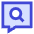 Search Comment History Icon from Sharp Duo Set