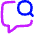 Search Comment History Icon from Flex Neon Set
