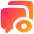 Show All Comment Icon from Plump Gradient Set