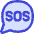 Sos Bubble Icon from Flex Duo Set