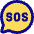 Sos Bubble Icon from Plump Pop Set