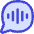 Voice Mail Bubble Oval Icon from Flex Duo Set