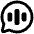 Voice Mail Bubble Oval Icon from Plump Remix Set