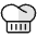 Chef Gear Hat 1 Icon from Ultimate Colors Set