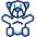 Teddybear icon - Free transparent PNG, SVG. No sign up needed.