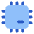 Computer Chip 1 Icon from Plump Flat Set