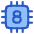 Computer Chip Eight Core Icon from Plump Duo Set