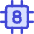 Computer Chip Eight Core icon - Free transparent PNG, SVG. No sign up needed.