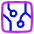 Electrical Circuit Icon from Plump Neon Set