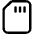 Sd Card Icon from Core Line Set