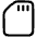 Sd Card Icon from Plump Line Set