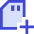 Sd Card Add Plus Icon from Sharp Duo Set