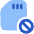 Sd Card Block Remove Icon from Plump Flat Set