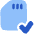 Sd Card Check Validate Icon from Plump Flat Set