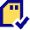 Sd Card Check Validate Icon from Sharp Pop Set