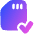 Sd Card Check Validate Icon from Plump Gradient Set