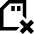 Sd Card Delete Cross Icon from Sharp Remix Set