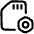 Sd Card Setting 1 Icon from Plump Line Set