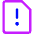 Sim Card Alert Icon from Core Neon Set