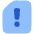 Sim Card Alert Icon from Plump Flat Set
