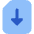 Sim Card Download Eject Icon from Core Flat Set