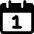 Gregorian New Year Calendar Icon from Ultimate Bold Set