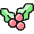 Christmas Mistletoe Icon from Ultimate Colors Set