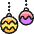 Christmas Tree Ornaments Icon from Ultimate Colors Set