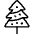 Christmas Tree Icon from Ultimate Light Set | Free Download as SVG Vector and Transparent PNG | Streamline icons