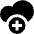 Cloud Add Plus Icon from Nova Solid Set